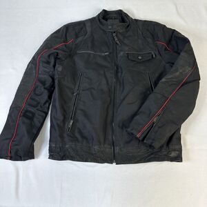 Tumi Ducati Motorcycle Jacket Nylon/Leather Mens Size M
